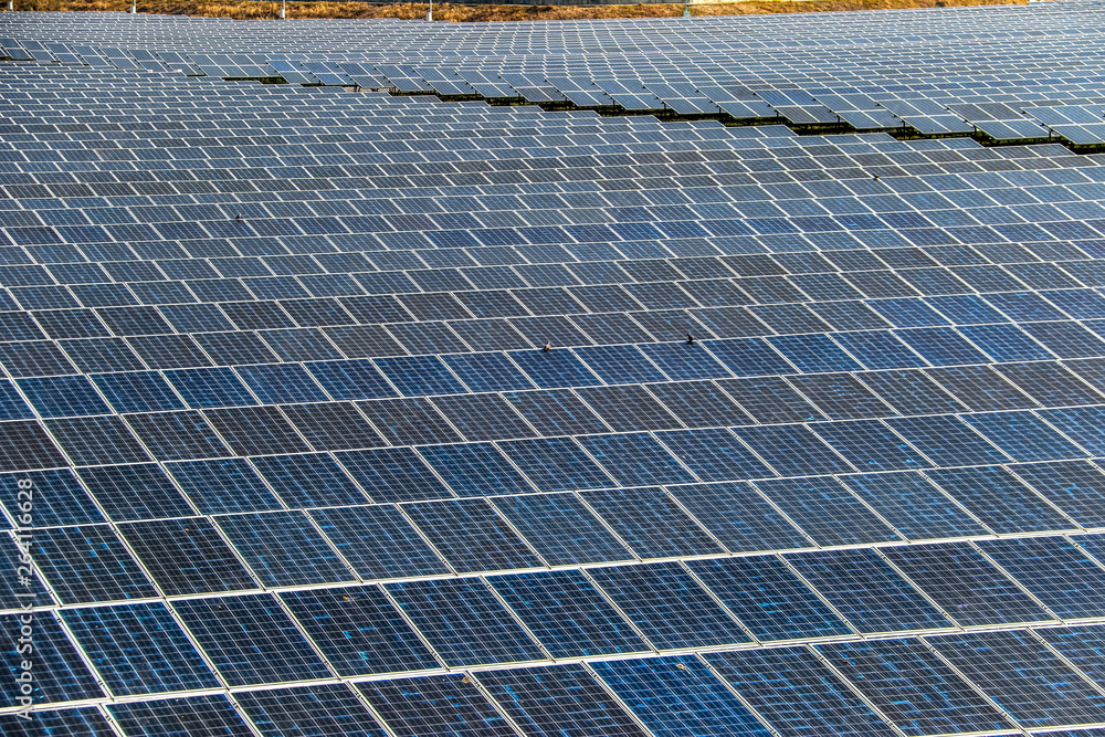 Solar panel generating electricity clean energy Solar panel generating electricity clean energy