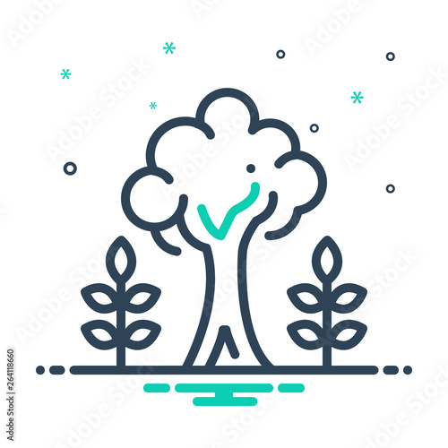 Mix line icon for maturity 