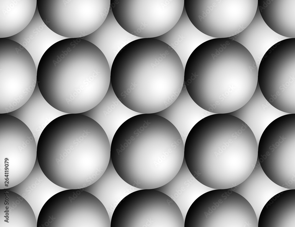 seamless 3D volume ball pattern seamless 3D volume ball pattern