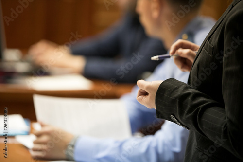 Photo trial in the courtroom of the Russian Federation