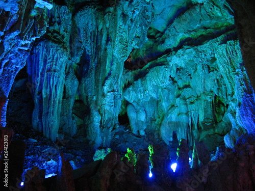 Fotografie, Tablou Guilin caves, China