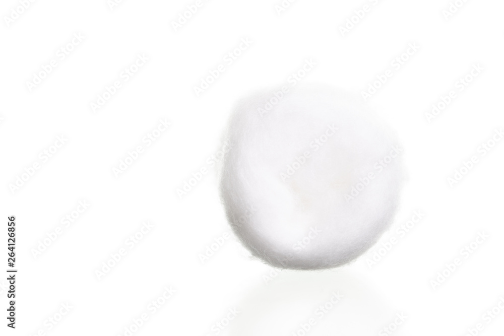 Cotton wool isolate on white background Cotton wool isolate on white background