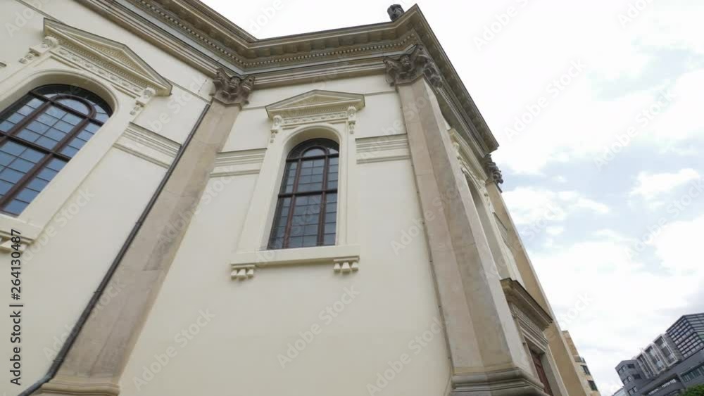 Circular panorama of the French Cathedral in Berlin. Circular panorama of the French Cathedral in Berlin.