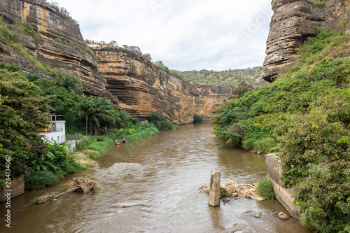 River in Nature of Benguela in Angola