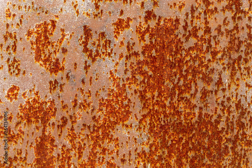 Rust on metal as abstract background