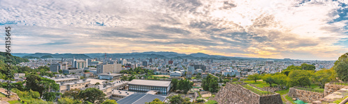 鳥取城から市街地の展望 photo