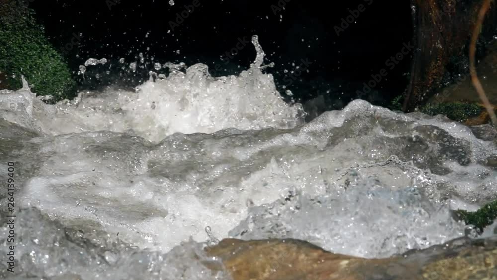 Fast flowing river Fast flowing river