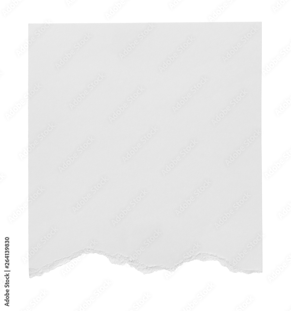 white paper ripped message torn white paper ripped message torn