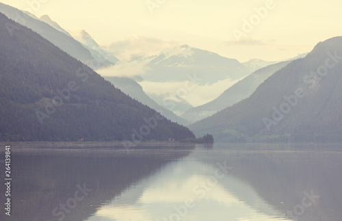 Lake in Canada photo