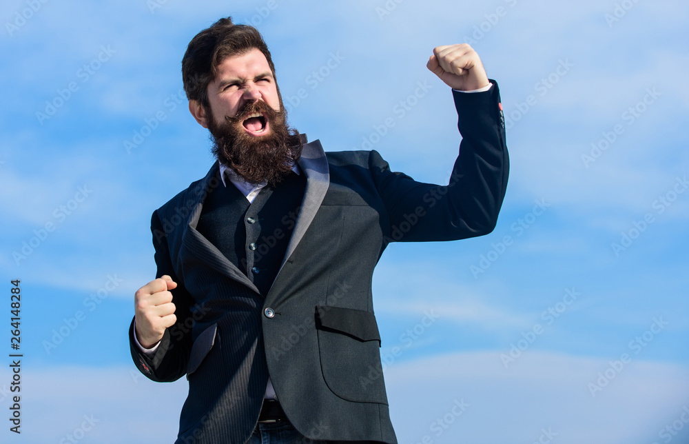 brutal caucasian hipster with moustache. Bearded man. Mature hipster with beard. Bearded man touch beard. Man with beard outdoor. Future success. Male formal fashion. Businessman against the sky brutal caucasian hipster with moustache. Bearded man. Mature hipster with beard. Bearded man touch beard. Man with beard outdoor. Future success. Male formal fashion. Businessman against the sky