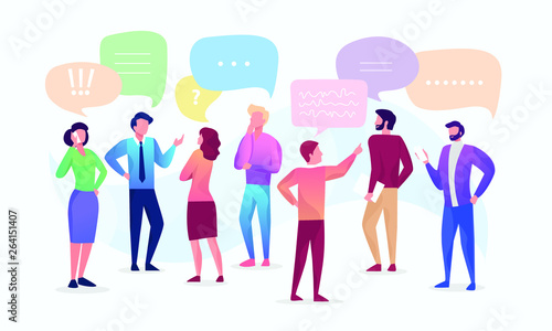 Vector creative illustration of business graphics, the company is engaged in the joint construction of column graphs, the rise of the career to success, flat color icons, business analysis concept in 