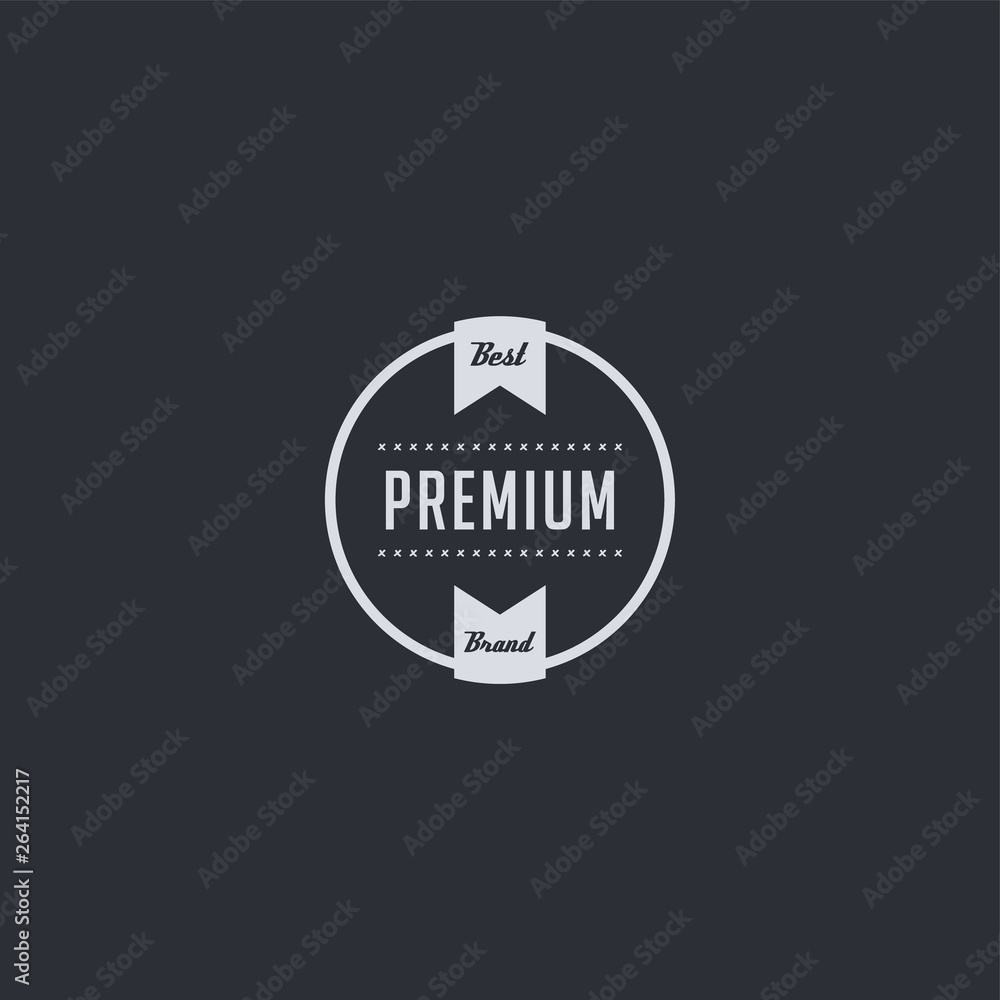premium original quality badge label