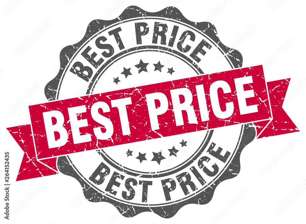 Fototapeta premium best price stamp. sign. seal