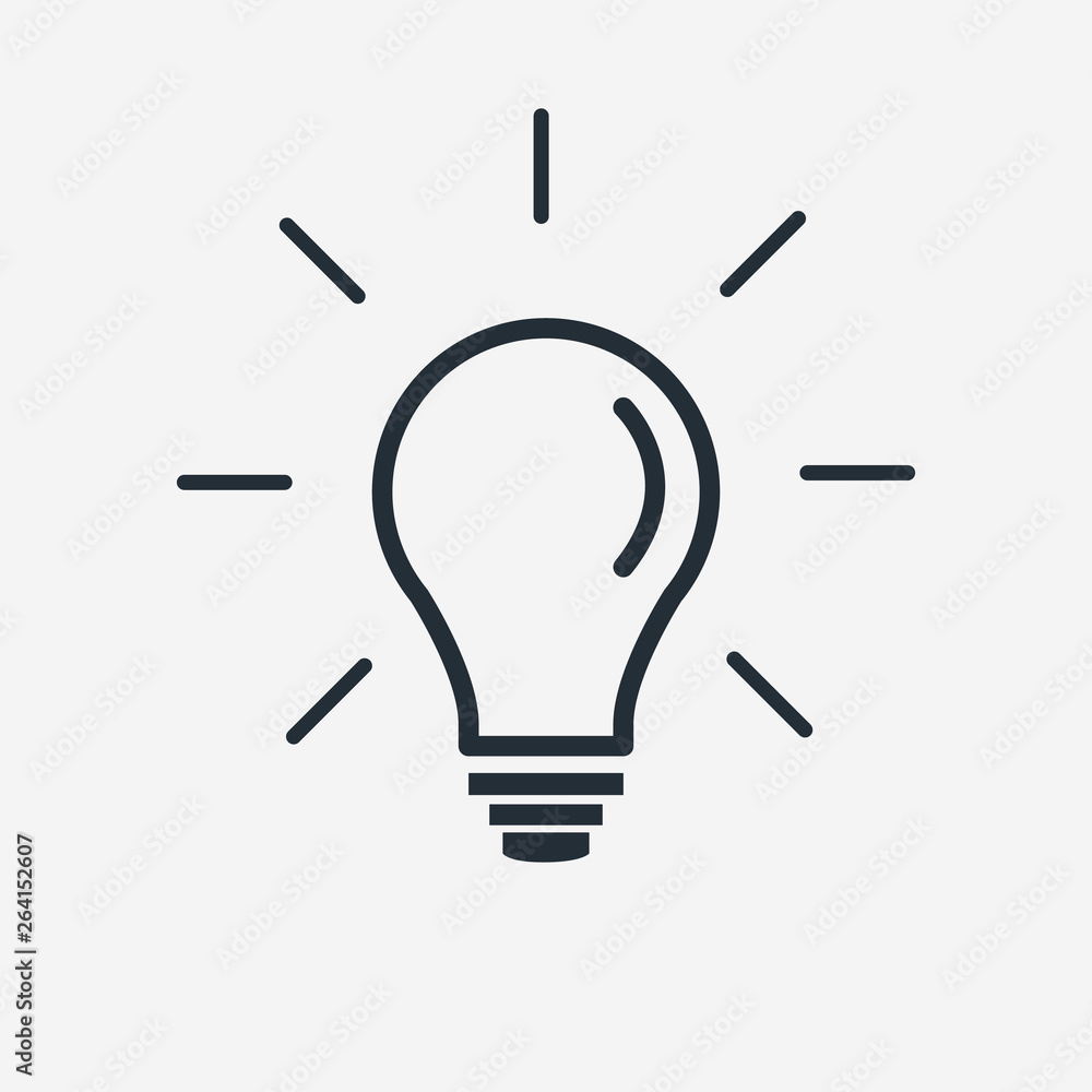 Creative idea Logo with a half of light bulb and brain isolated on white background. Symbol of creativity. EPS 10 Creative idea Logo with a half of light bulb and brain isolated on white background. Symbol of creativity. EPS 10