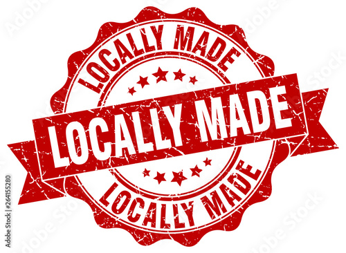 locally made stamp. sign. seal