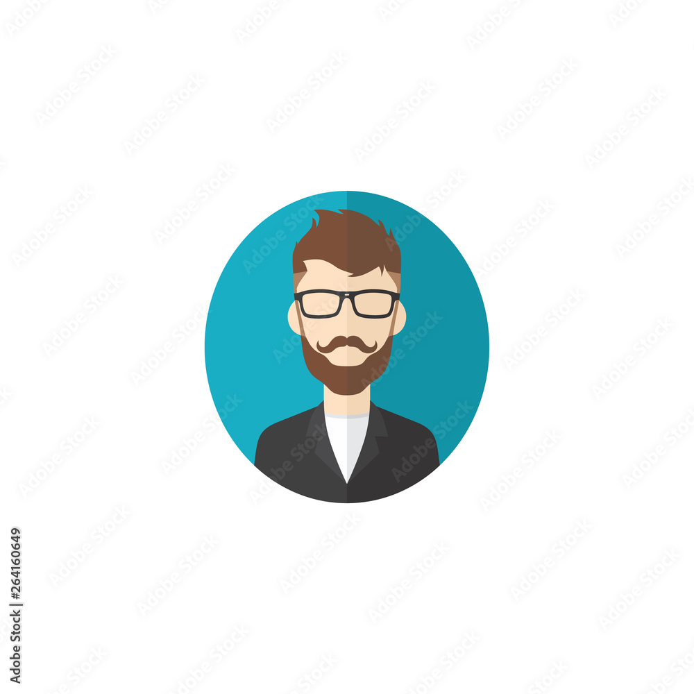 retro gentleman avatar portrait profile picture icon retro gentleman avatar portrait profile picture icon