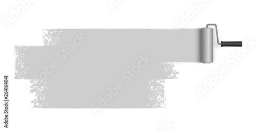 paint roller concept with marking