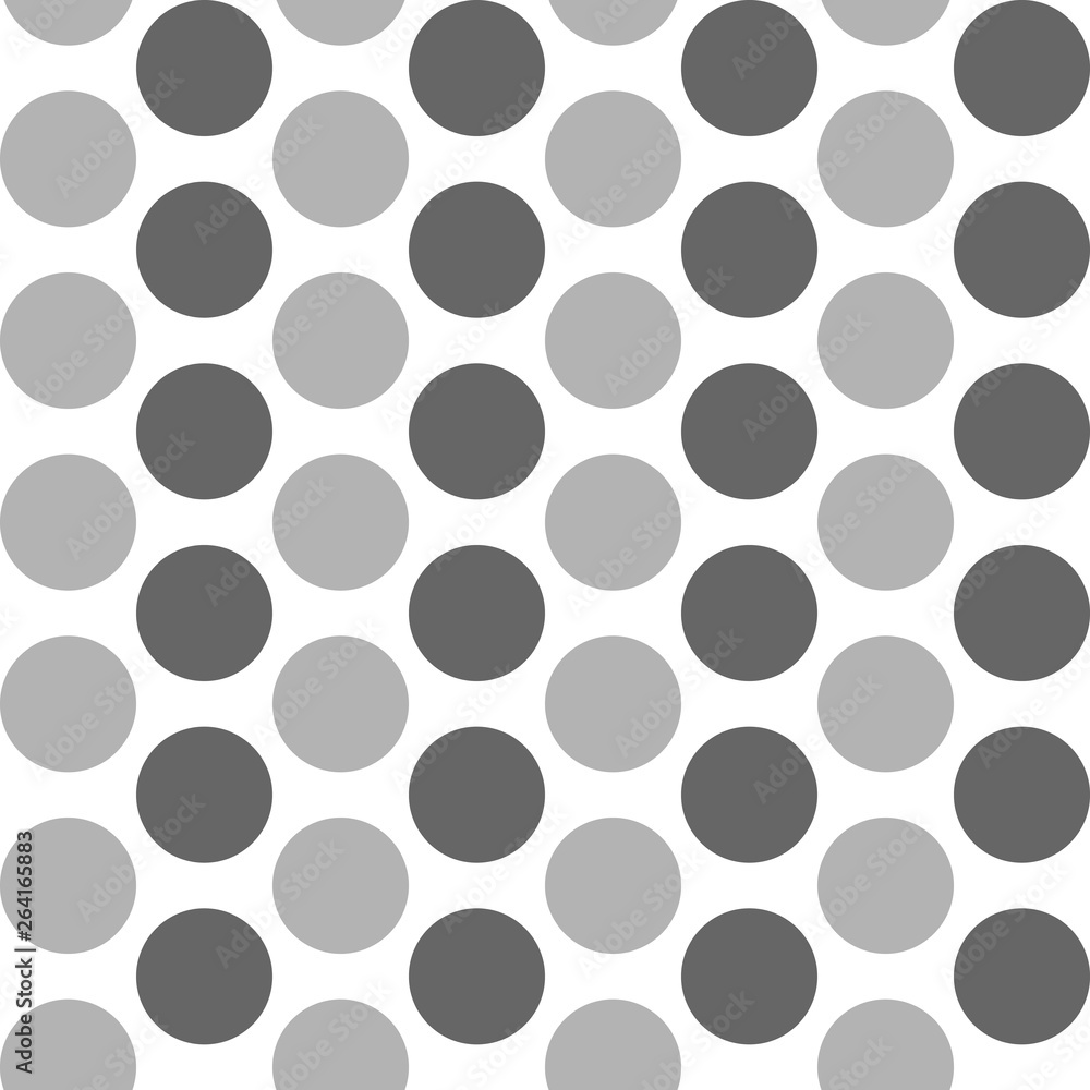 Polka dot pattern, vector seamless background. Geometrical ornament Polka dot pattern, vector seamless background. Geometrical ornament