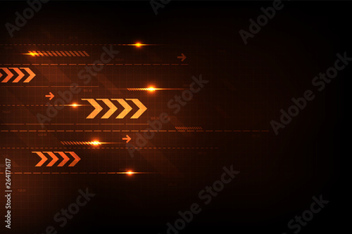 Communication of the speed of the internet network.