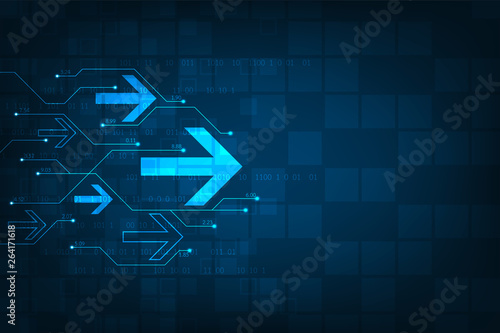 The speed of the internet system with lots of information.
