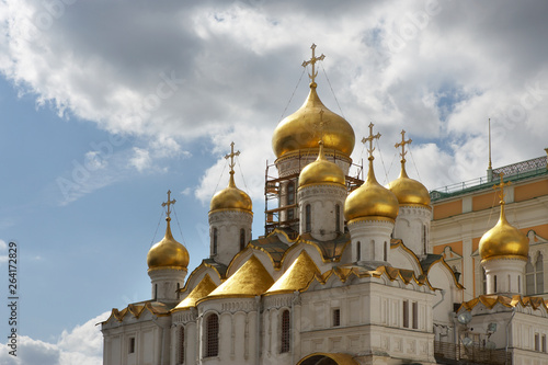 THE ANNUNCIATION CATHEDRAL KREMLIN MOSCOW RUSSIA