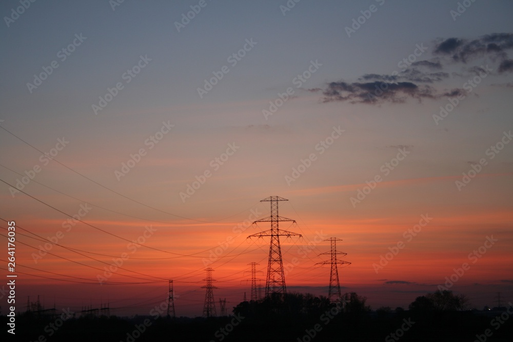 Sunset Zachód słońca