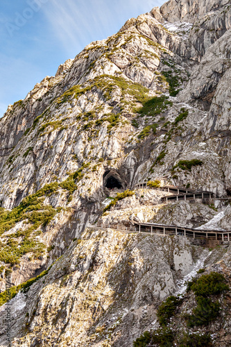 Ice cave (Eisriesenwelt-Hoele) in Austria photo