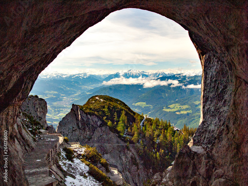 Ice cave (Eisriesenwelt-Hoele) in Austria