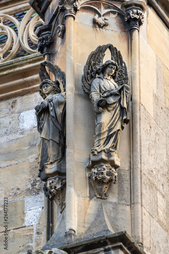 detail of Saint Theobald's Church, Thann photo