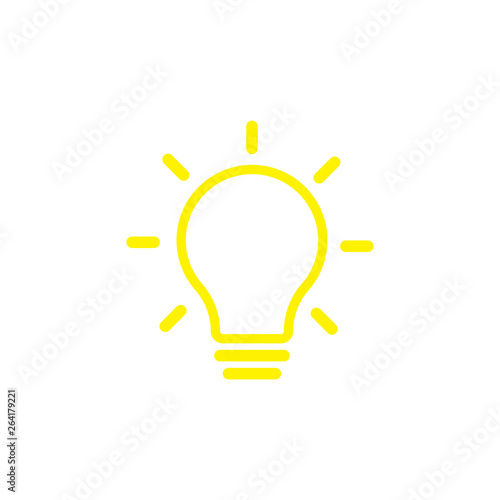 think, ide, bulb icon