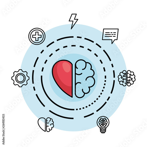 creative brain with heart to creative mind