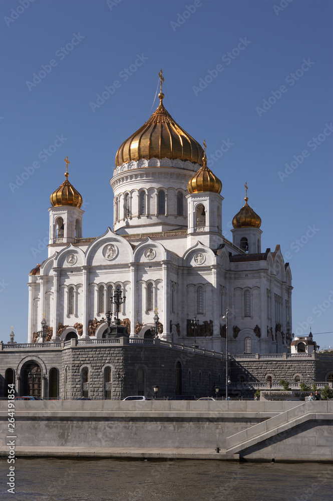 CATHEDRAL OF CHRIST THE SAVIOUR MOSCOW RUSSIA