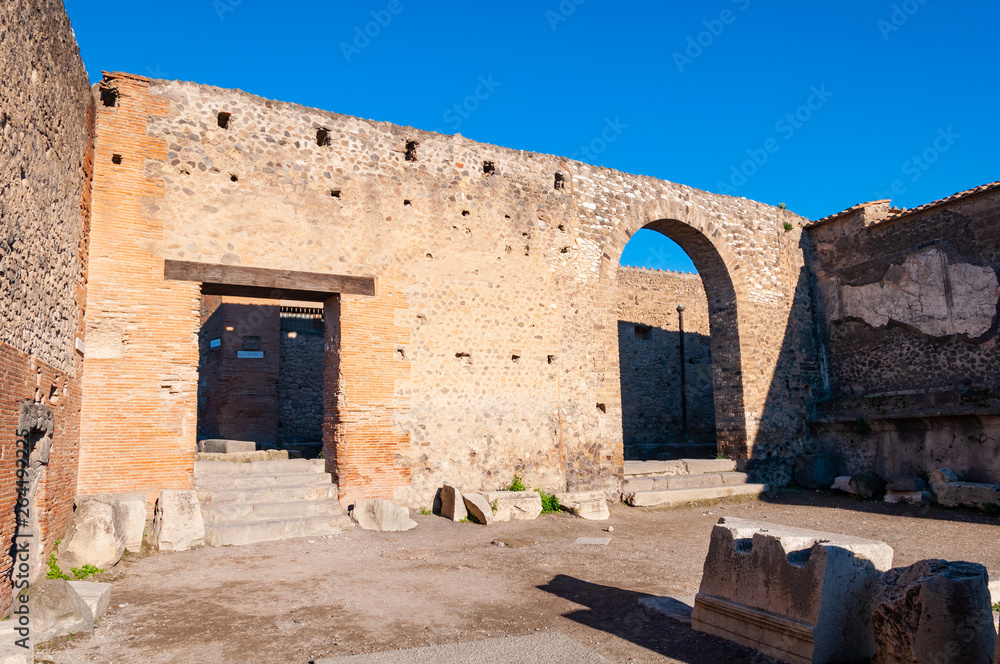 Pompeii, the best preserved archaeological site in the world, Italy