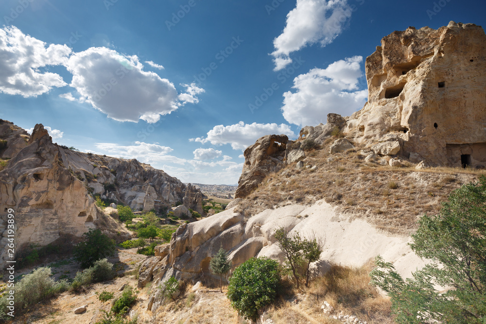 Fototapeta premium The famous Cappadocia. Ruins