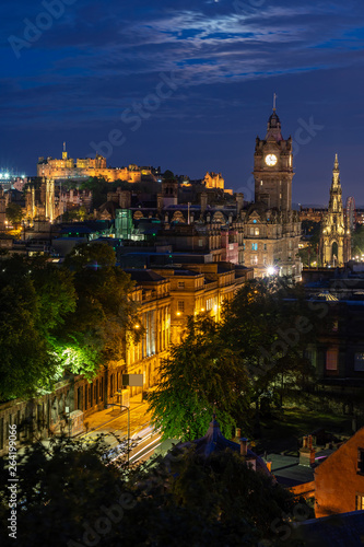 Edinburgh sunset