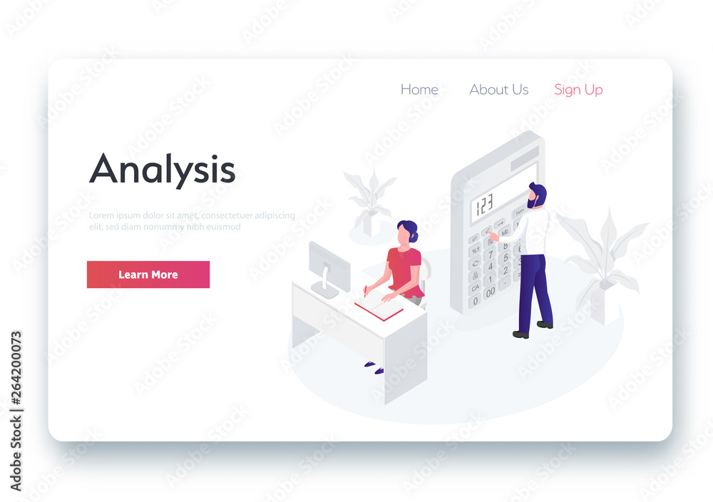 Analysis concept, web. Analysis concept, web.
