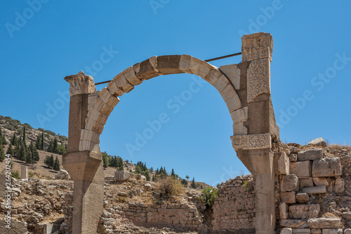 Ruins of the ancient Ephesus. Selcuk in Izmir Province, Turkey photo