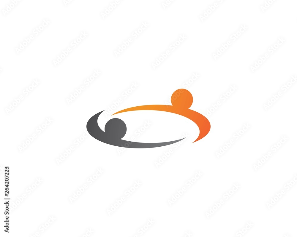 Obraz premium community care Logo