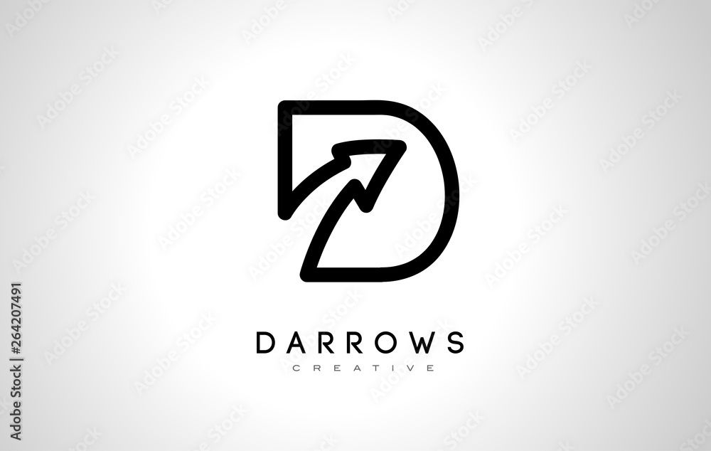 D Logo. D Letter Icon Design Vector D Logo. D Letter Icon Design Vector