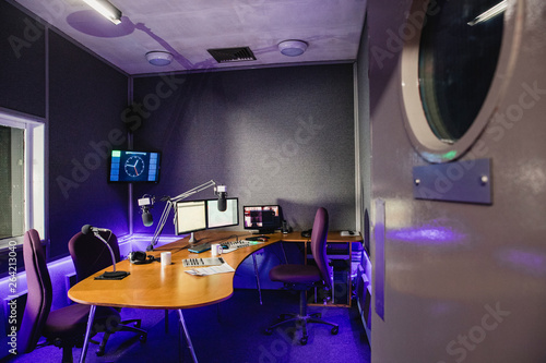 Broadcasting Studio Interior photo