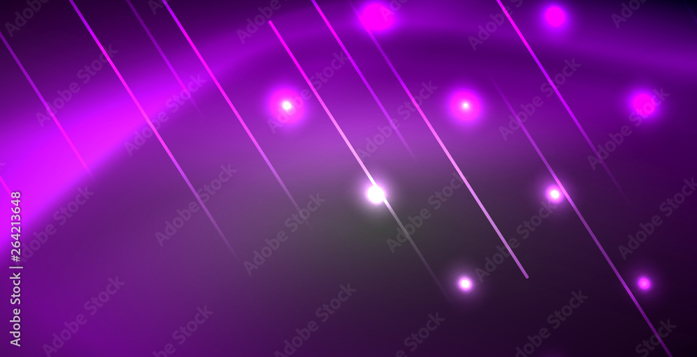 Neon glowing lines, magic energy space light concept, abstract background wallpaper design Neon glowing lines, magic energy space light concept, abstract background wallpaper design