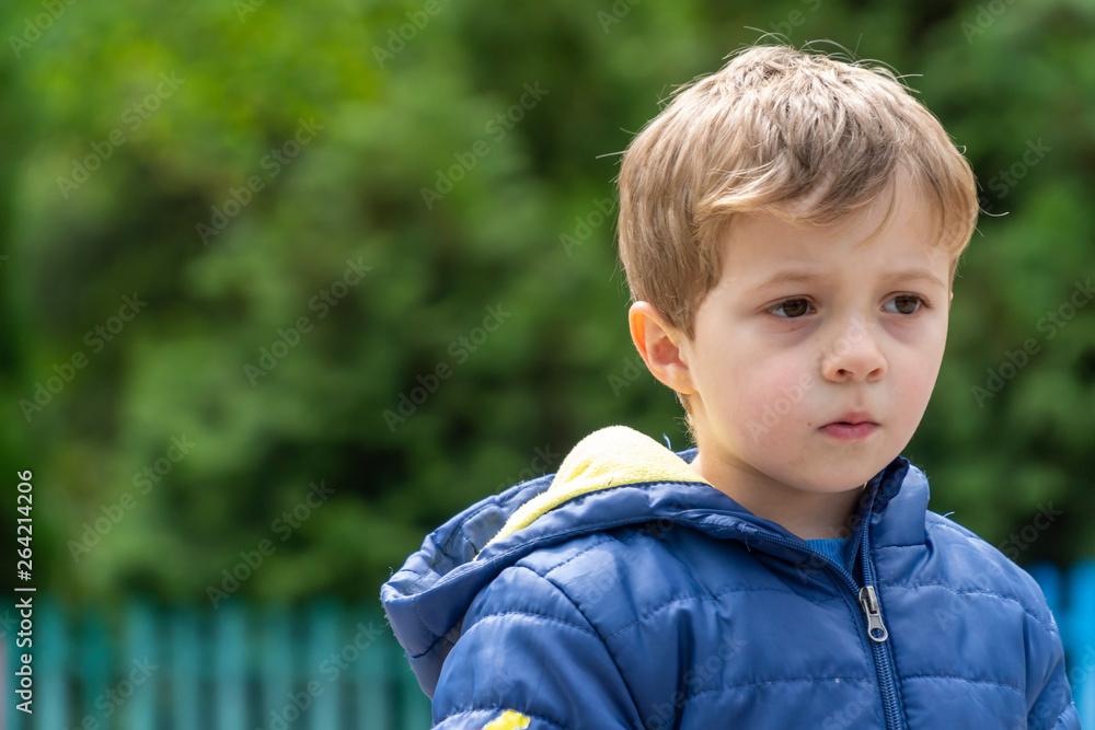 Small child portrait looking at the camera Small child portrait looking at the camera