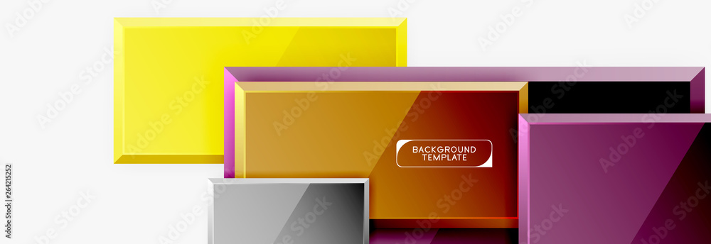 Minimal square banner abstract background Minimal square banner abstract background