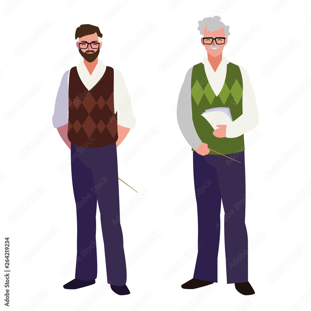 teachers couple avatars characters