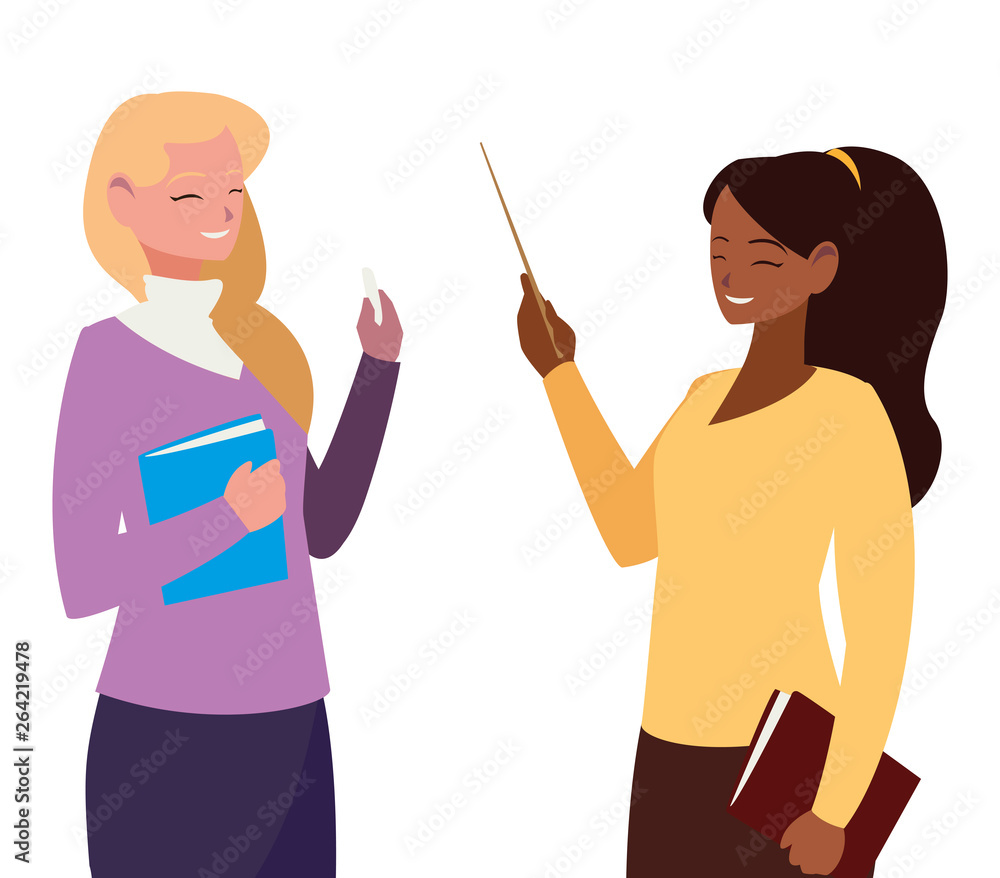 interracial female teachers with textbooks characters interracial female teachers with textbooks characters