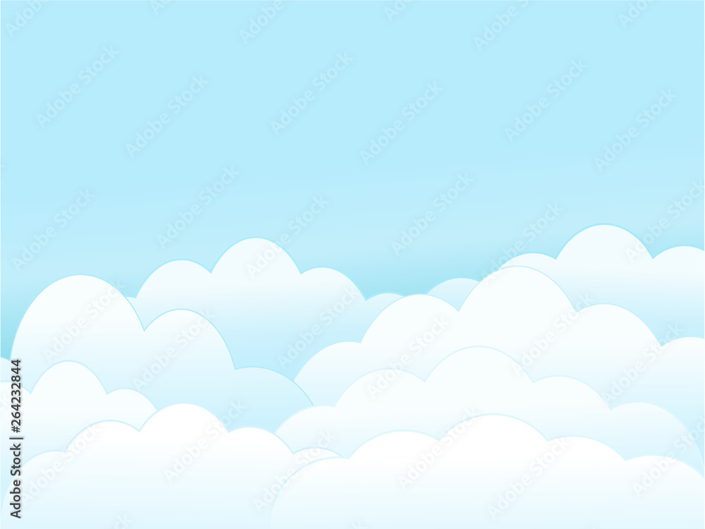 paper clouds paper clouds