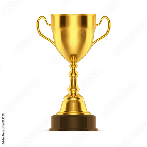 Winner trophy or 3d cup for sport event