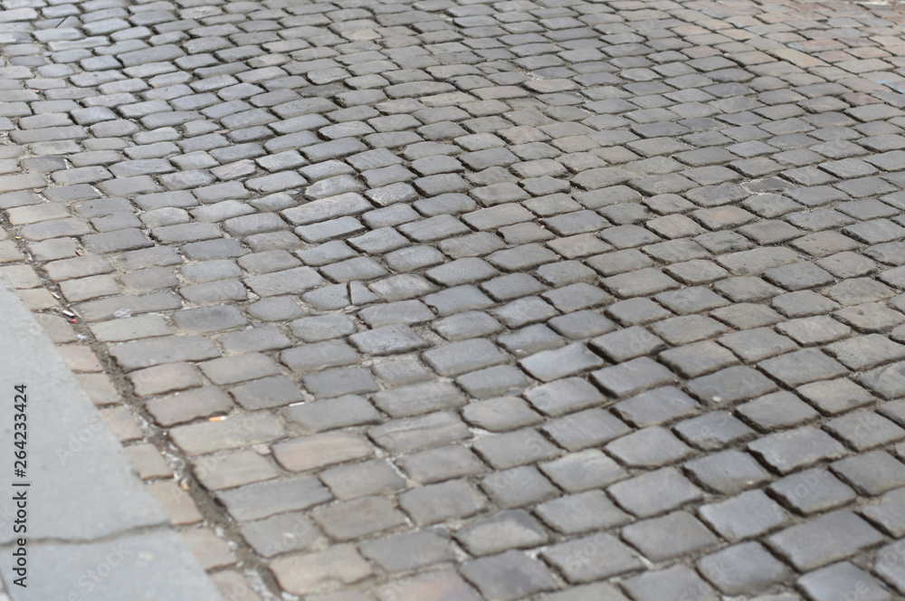 paved road in close up paved road in close up