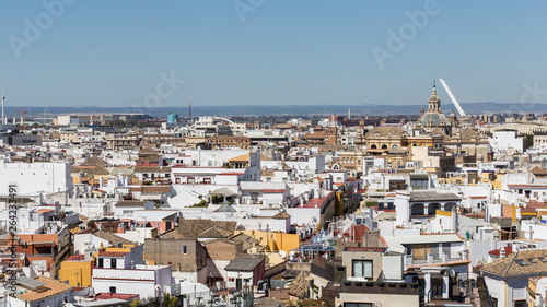 Obraz na płótnie View of Seville City w salonie