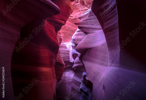 Colorful Antelope canyon